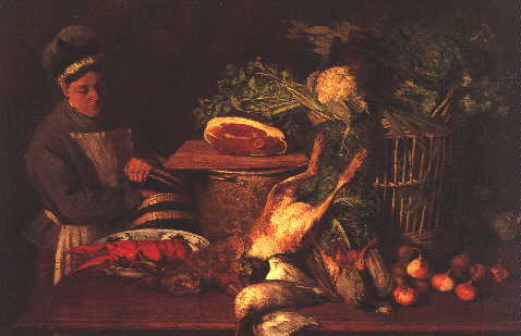 Still life and woman - Périclès Pantazis Tablo