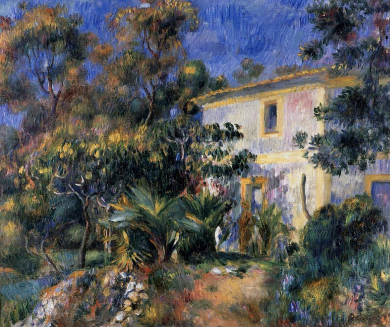 Algiers Landscape (1895) - Pierre-Auguste Renoir Tablo