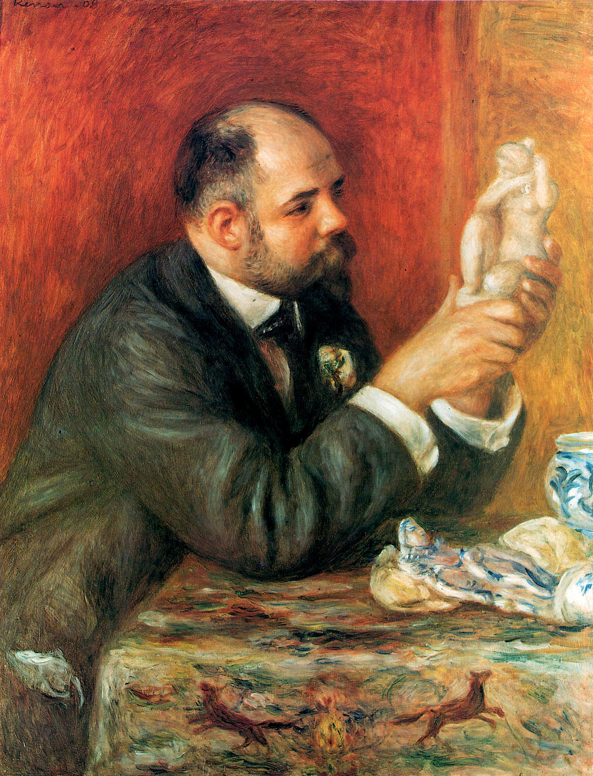 Ambroise Vollard (1908) - Pierre-Auguste Renoir Tablo