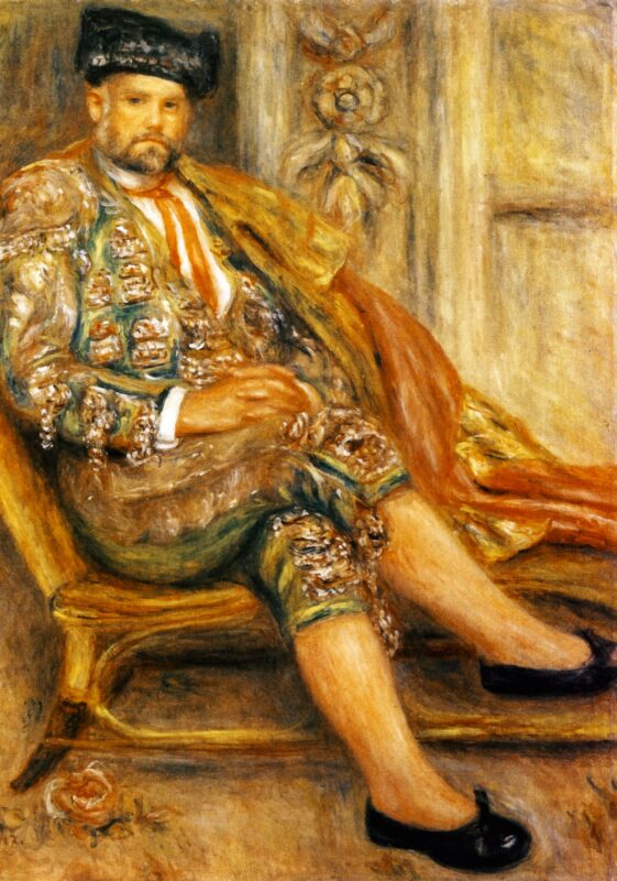 Ambroise Vollard Portrait (1917) – Pierre-Auguste Renoir Tablo