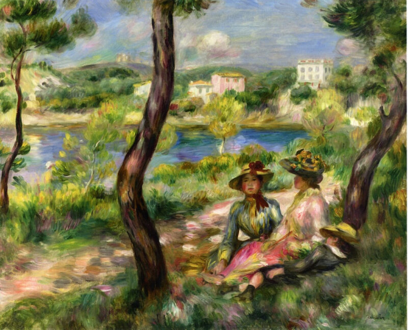 Beaulieu (1890) - Pierre-Auguste Renoir Tablo
