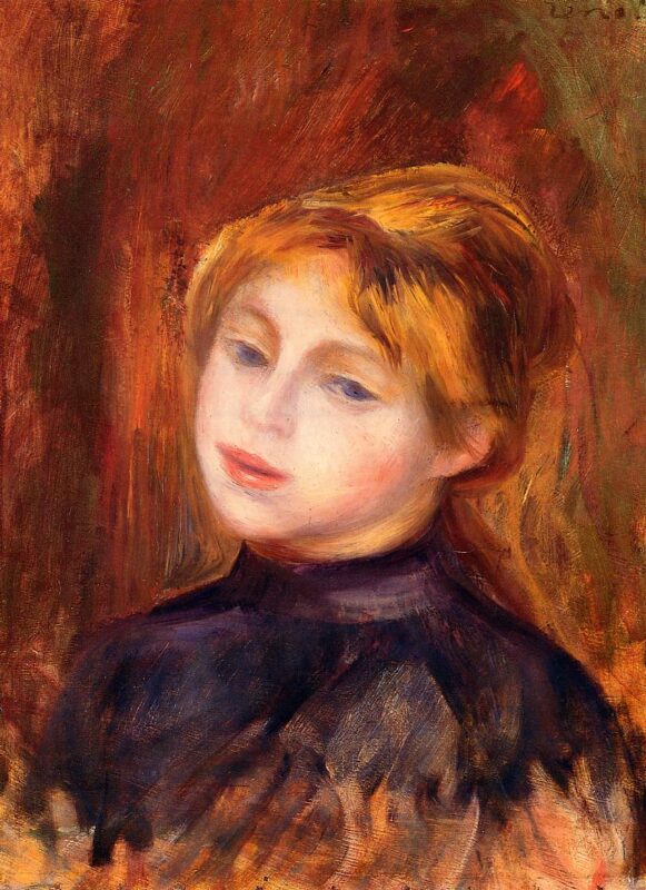 Catulle Mendez (1888) – Pierre-Auguste Renoir Tablo