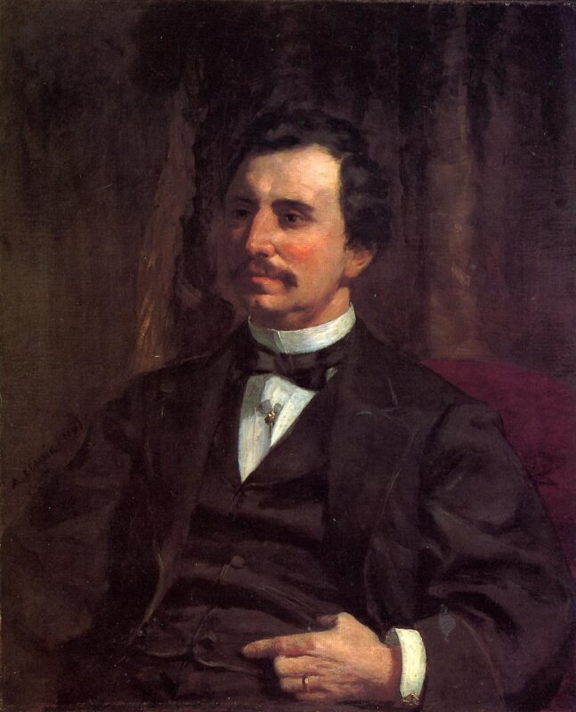 Colonel Barton Howard Jenks (1865) – Pierre-Auguste Renoir Tablo