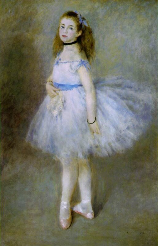 Dancer (1874) - Pierre-Auguste Renoir Tablo