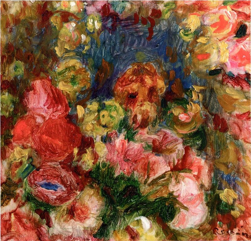Flowers (1902) – Pierre-Auguste Renoir Tablo