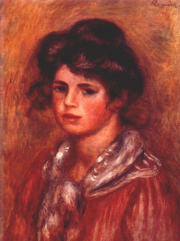 Gabrielle (1907) - Pierre-Auguste Renoir Tablo
