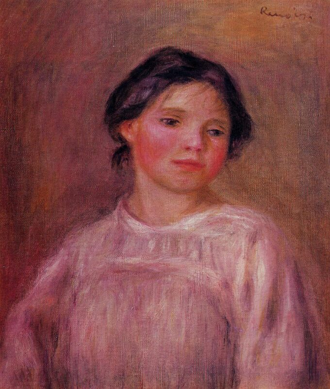 Helene Bellow (1908) - Pierre-Auguste Renoir Tablo