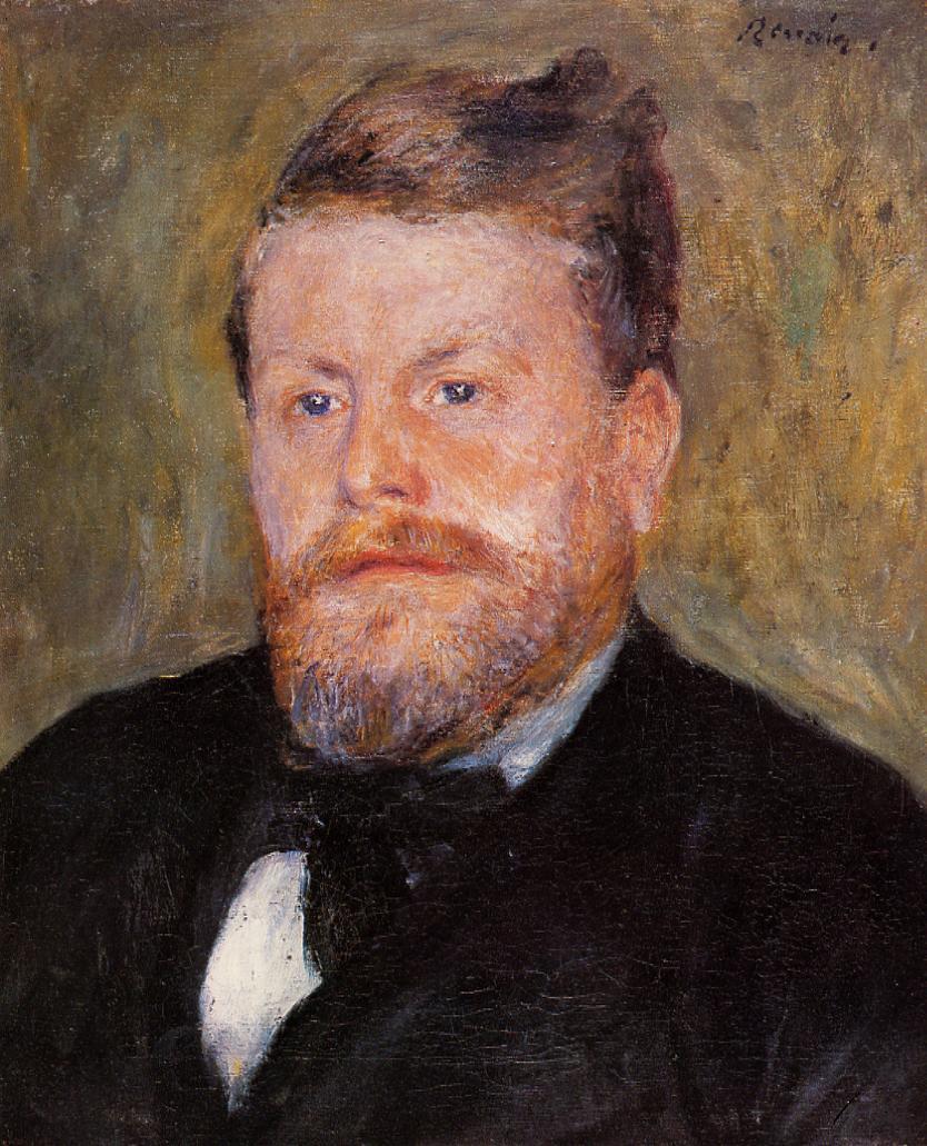 Jacques Eugene Spuller (1871) - Pierre-Auguste Renoir Tablo