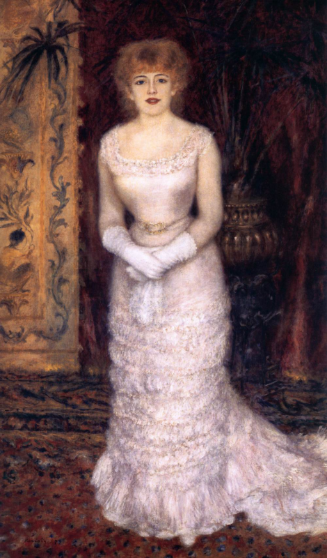 Jeanne Samary (1878) - Pierre-Auguste Renoir Tablo