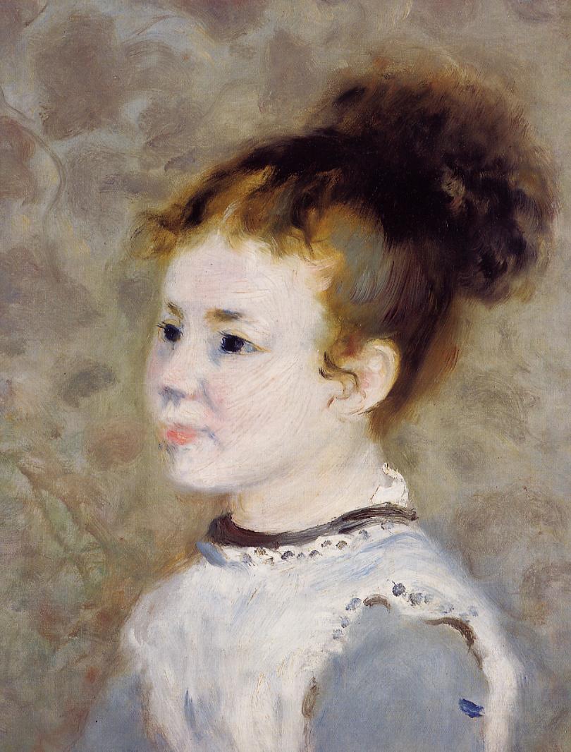 Jeanne Sisley (1875) – Pierre-Auguste Renoir Tablo