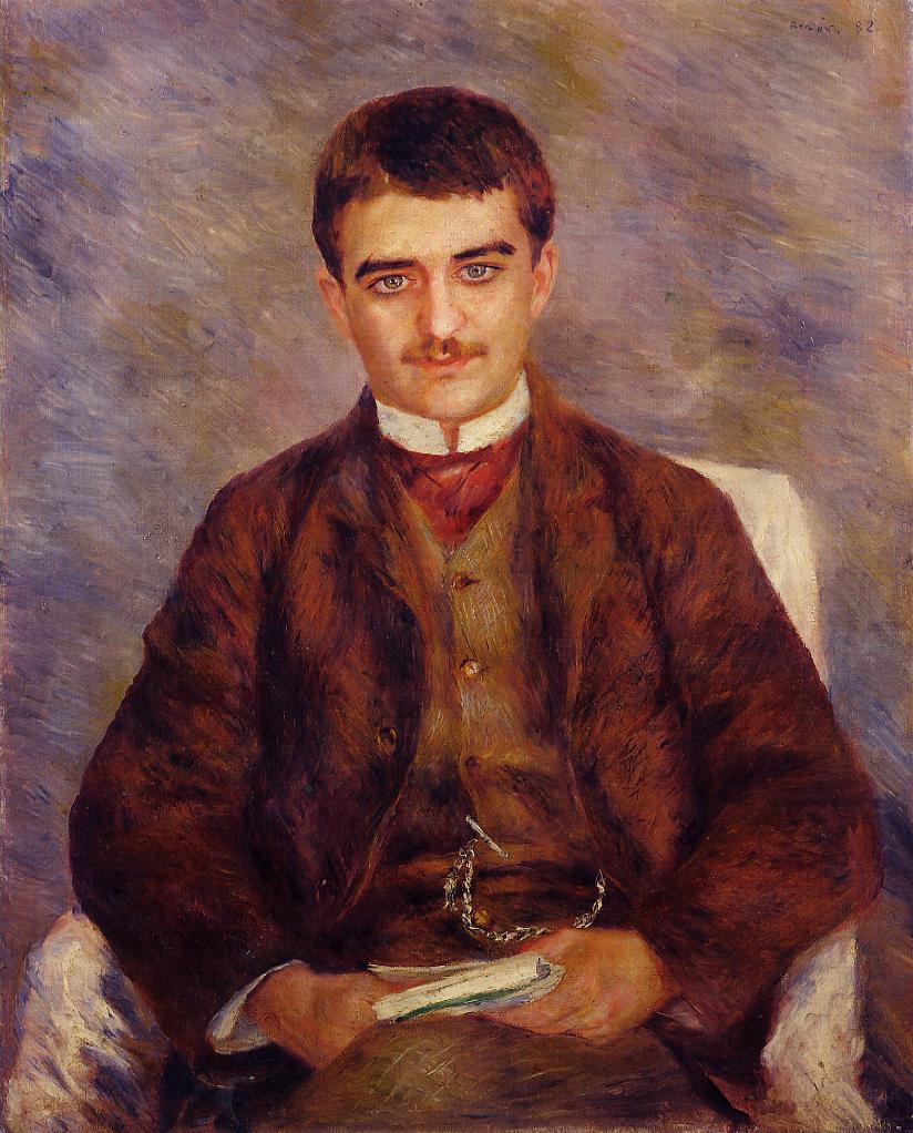 Joseph Durand Ruel (1882) - Pierre-Auguste Renoir Tablo