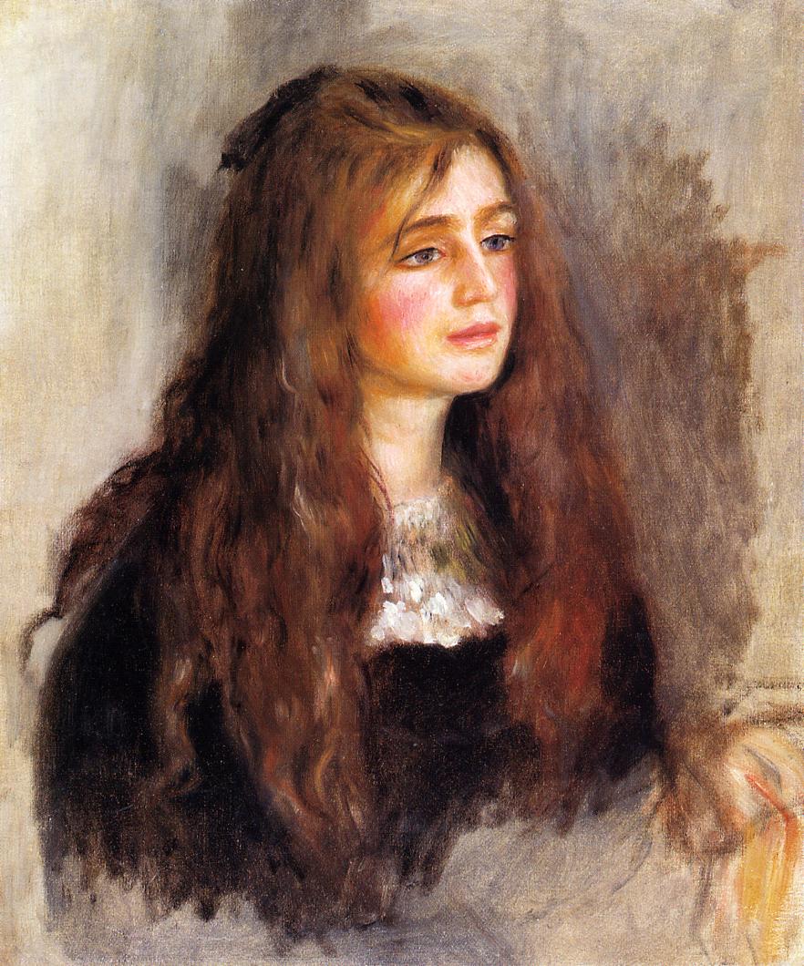 Julie Manet (1894) - Pierre-Auguste Renoir Tablo
