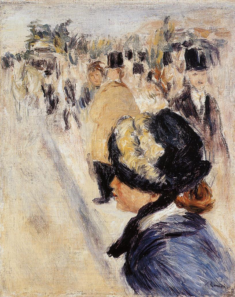 Le Place Clichy (1880) - Pierre-Auguste Renoir Tablo