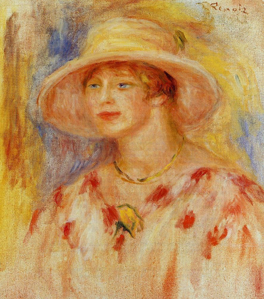 Lydia Sieligmann (1917) - Pierre-Auguste Renoir Tablo