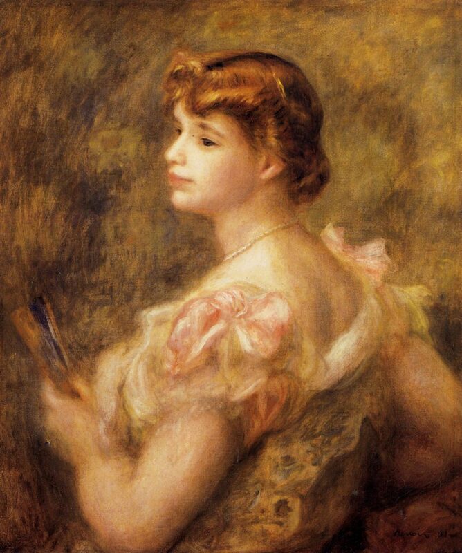 Madame Charles Fray (1901) - Pierre-Auguste Renoir Tablo