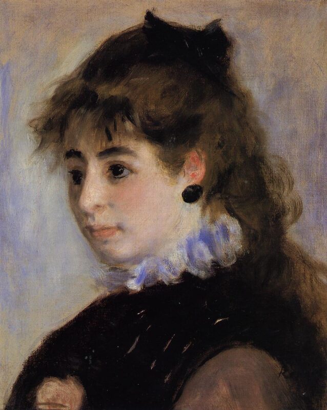 Madame Henriot (1874) - Pierre-Auguste Renoir Tablo