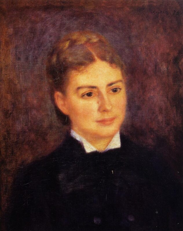 Madame Paul Berard (1879) - Pierre-Auguste Renoir Tablo