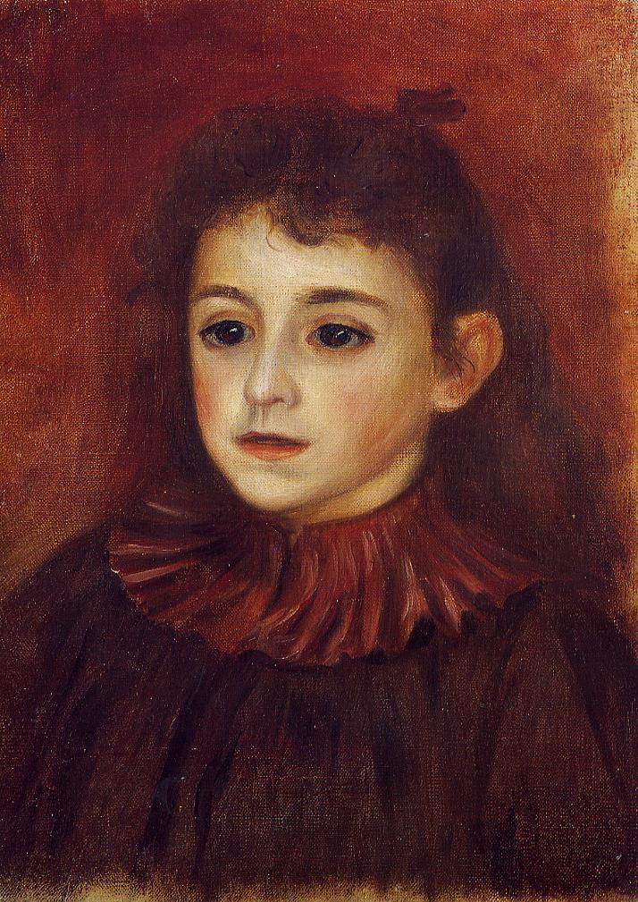 Mademoiselle Georgette Charpentier (1878) - Pierre-Auguste Renoir Tablo