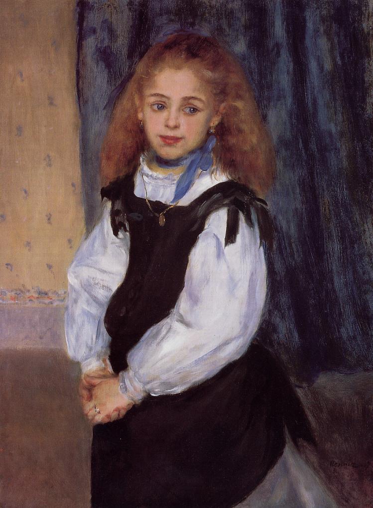Mademoiselle Legrand (1875) - Pierre-Auguste Renoir Tablo
