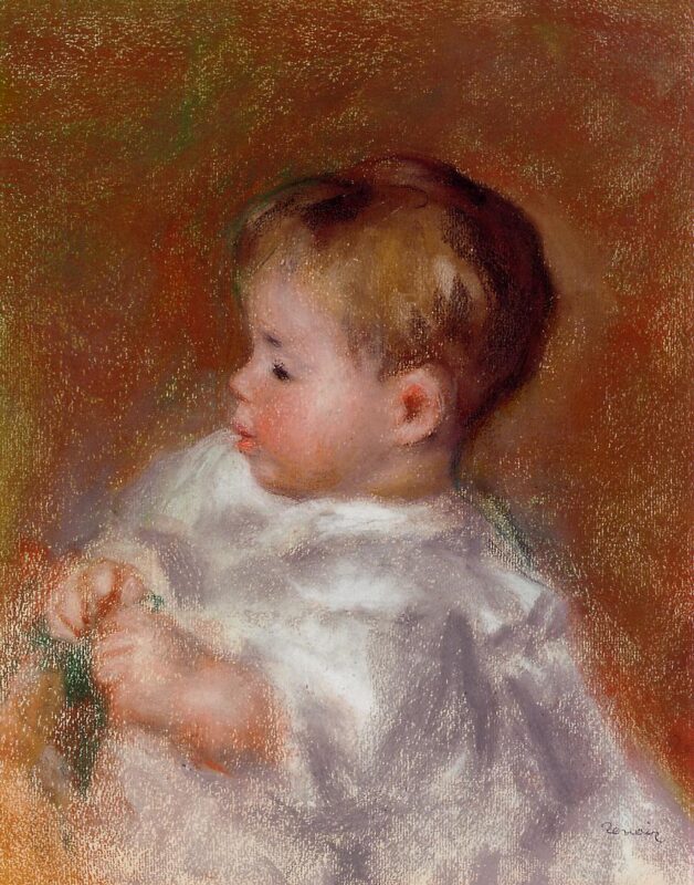 Marie Louise Durand Ruel (1898) - Pierre-Auguste Renoir Tablo