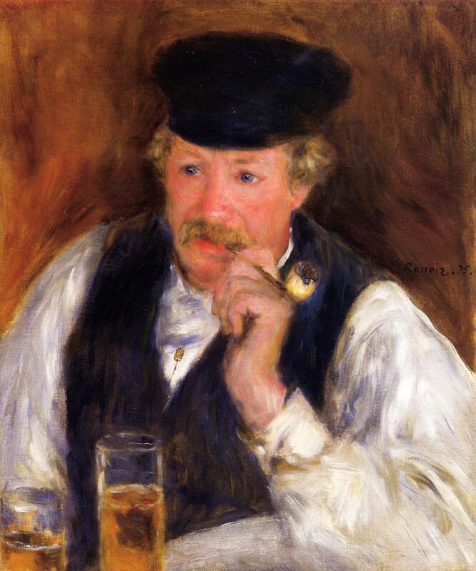 Monsieur Fornaise (1875) - Pierre-Auguste Renoir Tablo