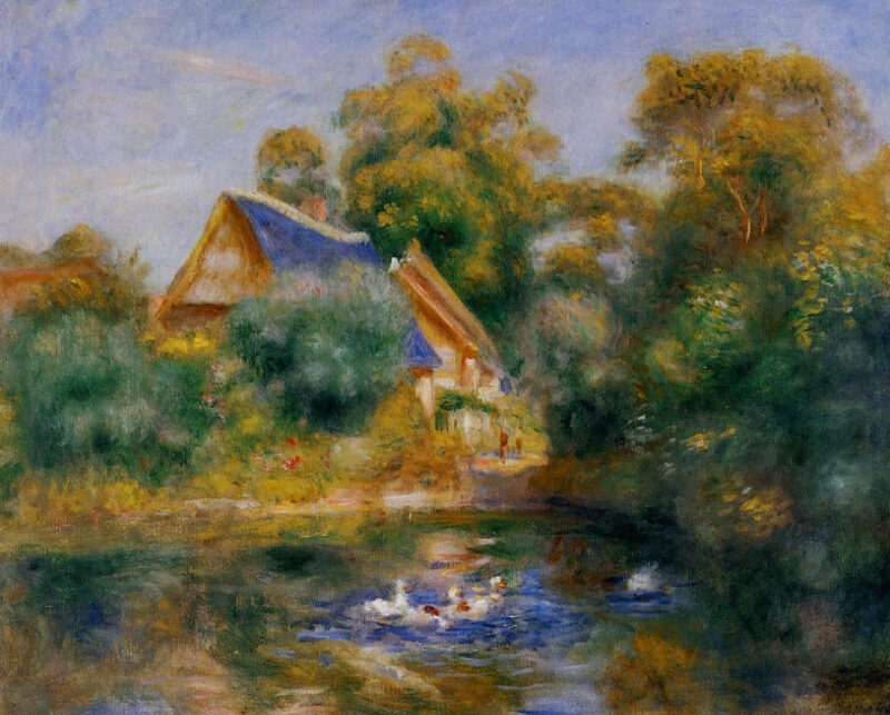 Mother Goose (1898) - Pierre-Auguste Renoir Tablo