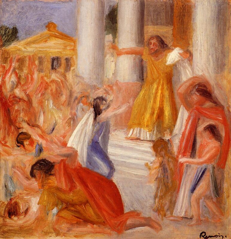 Oedipus Rex (1895) - Pierre-Auguste Renoir Tablo