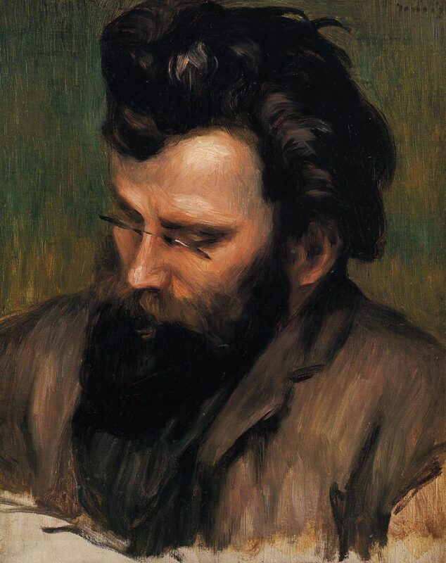 Portrait of Charles Terrasse (1895) – Pierre-Auguste Renoir Tablo