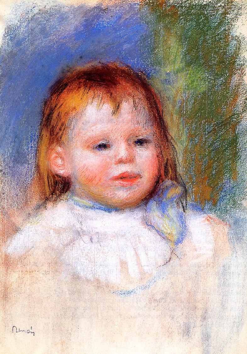 Portrait of Jean Renoir (1895) – Pierre-Auguste Renoir Tablo