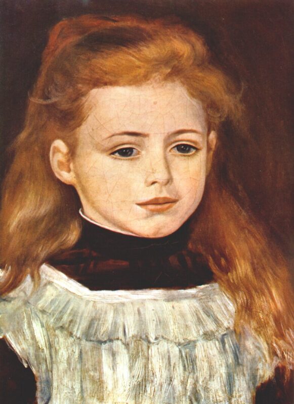 Portrait of Lucie Berard (1879) – Pierre-Auguste Renoir Tablo