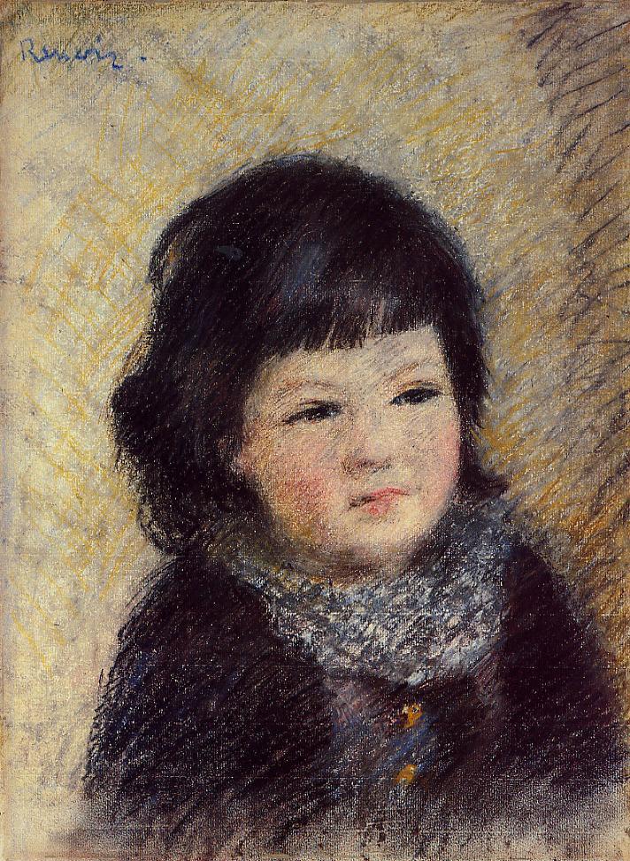 Portrait of a Child (1879) – Pierre-Auguste Renoir Tablo