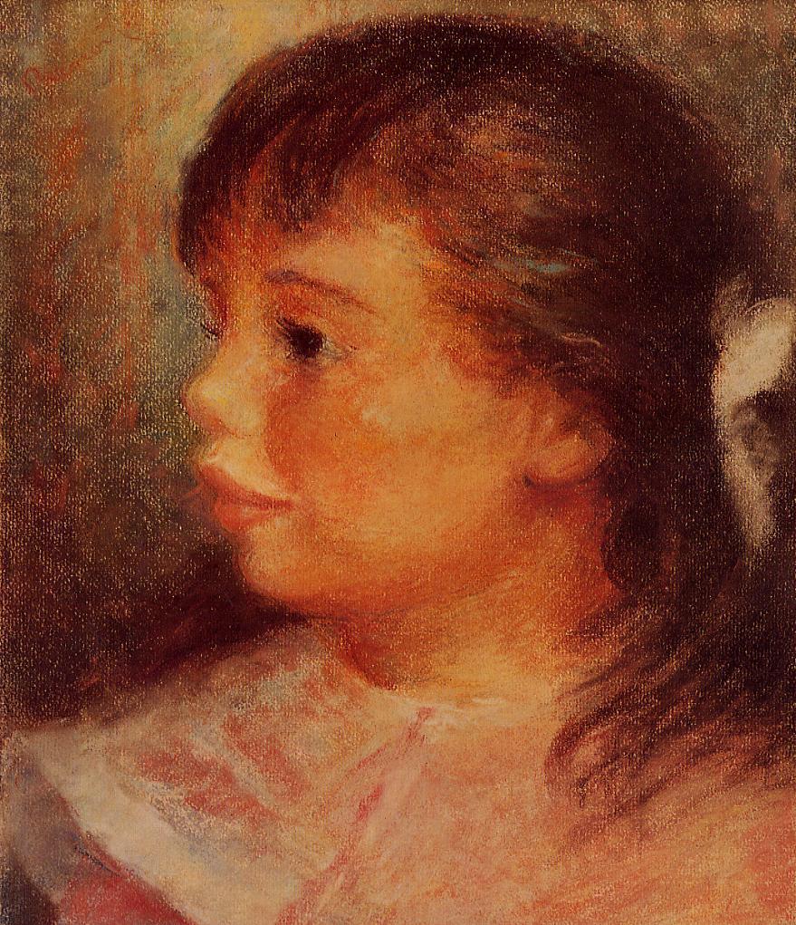 Portrait of a Girl (1879) – Pierre-Auguste Renoir Tablo