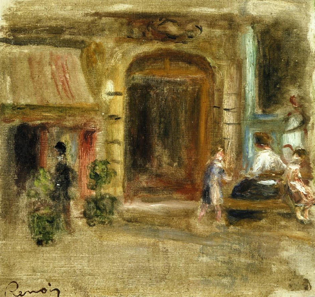 Rue Caulaincourt (1905) - Pierre-Auguste Renoir Tablo
