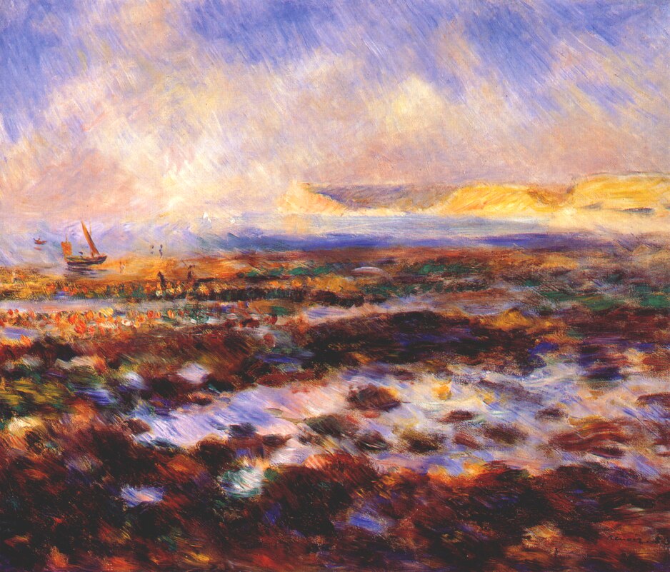 Seascape (1883) - Pierre-Auguste Renoir Tablo
