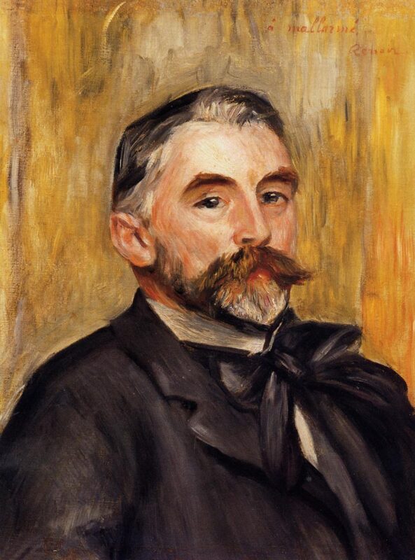 Stephane Mallarme (1892) - Pierre-Auguste Renoir Tablo