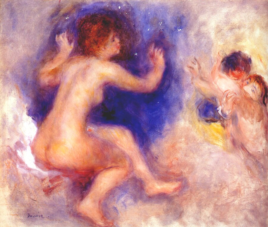 Study for scene from tannhauser (1879) - Pierre-Auguste Renoir Tablo