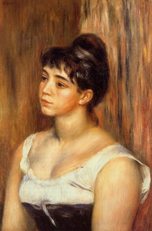 Suzanne Valadon (1885) - Pierre-Auguste Renoir Tablo