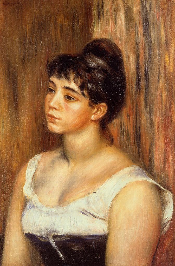Suzanne Valadon (1885) - Pierre-Auguste Renoir Tablo