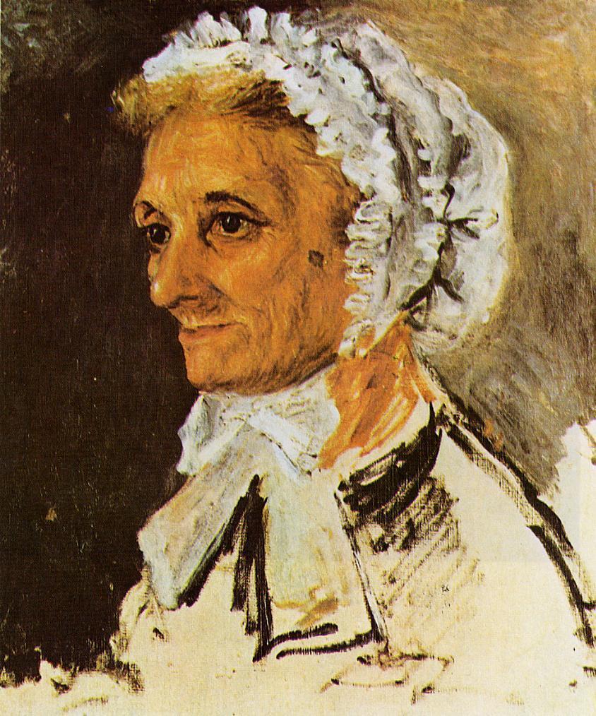The Artist s Mother (1860) - Pierre-Auguste Renoir Tablo