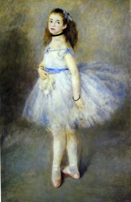 The Dancer (1874) - Pierre-Auguste Renoir Tablo