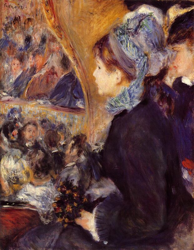 The First Outing (1875) - Pierre-Auguste Renoir Tablo