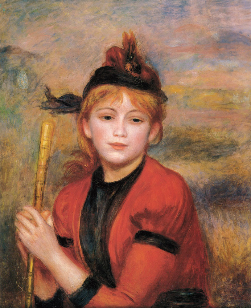 The Rambler (1895) - Pierre-Auguste Renoir Tablo
