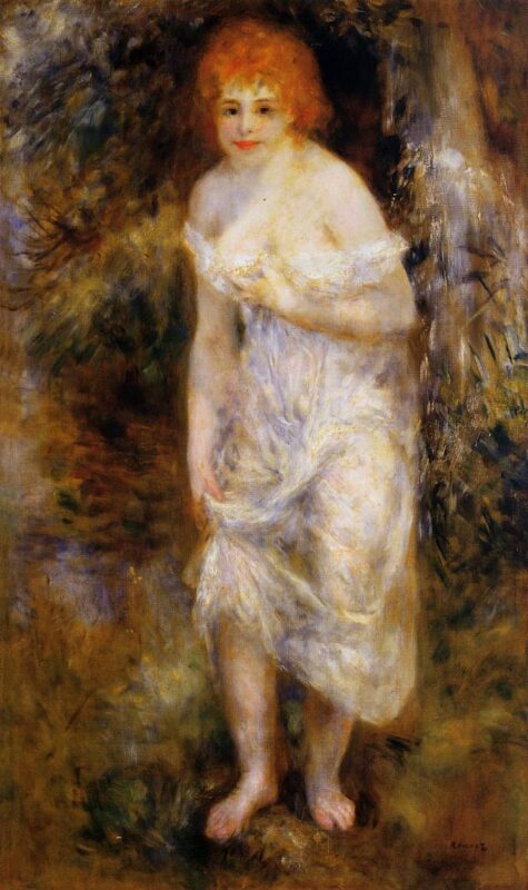 The Spring (1895) - Pierre-Auguste Renoir Tablo