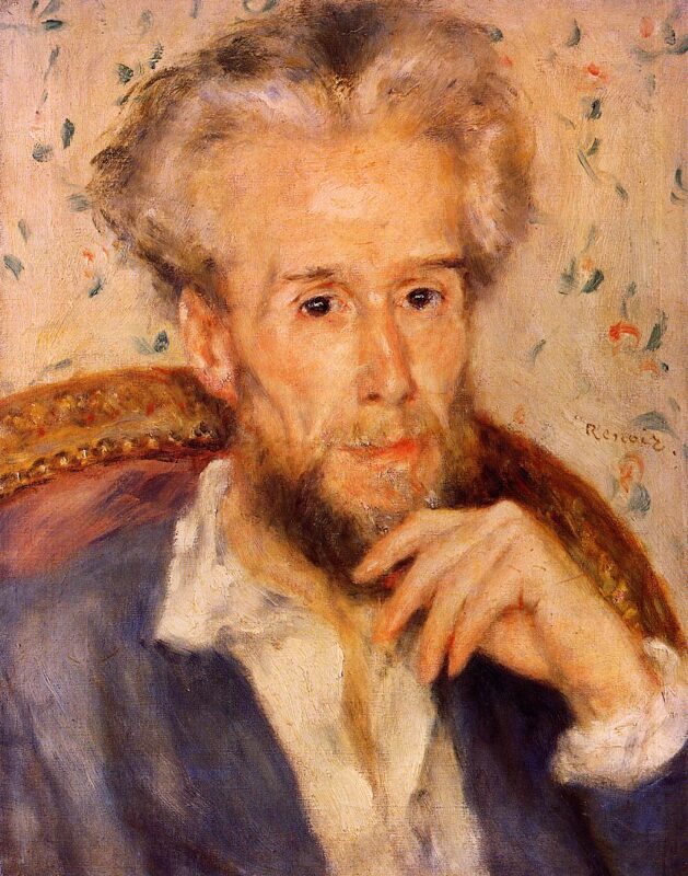 Victor Chocquet (1876) - Pierre-Auguste Renoir Tablo