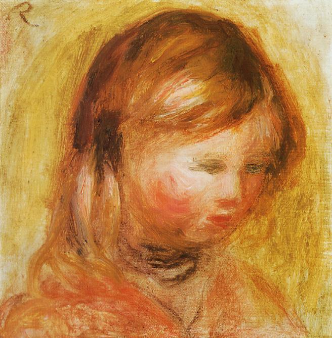 Young Girl (1905) - Pierre-Auguste Renoir Tablo