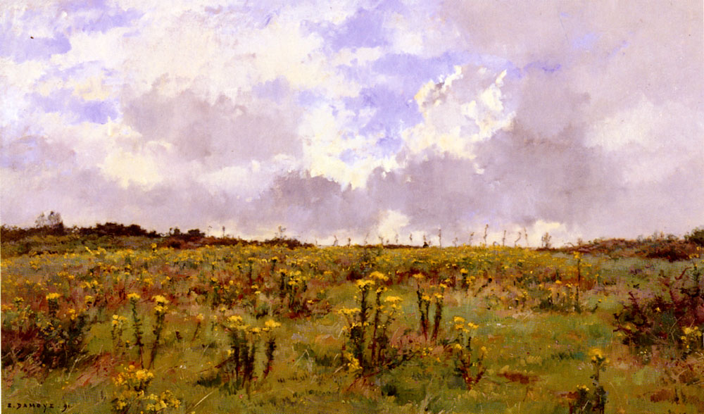 Apres la Giboulee, Sologne (1891) - Pierre-Emmanuel Damoye Tablo