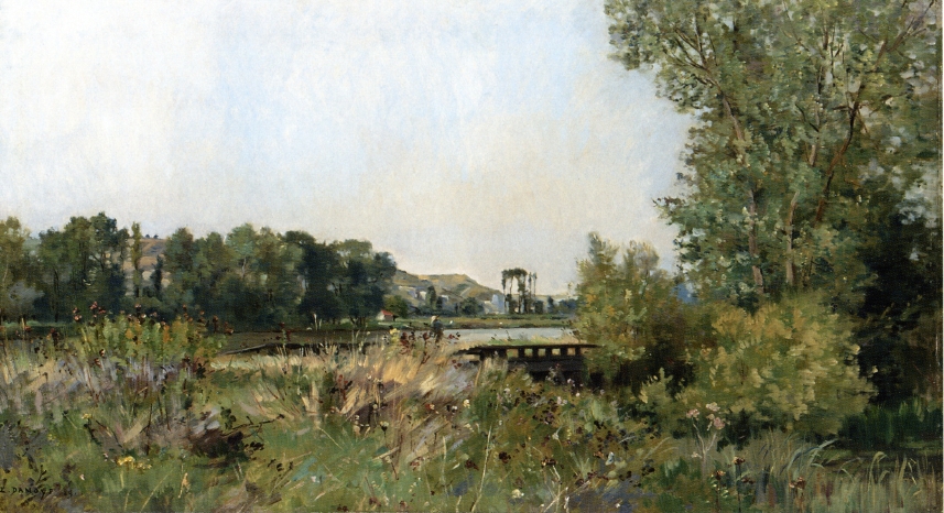 Near Amiens (1889) – Pierre-Emmanuel Damoye Tablo