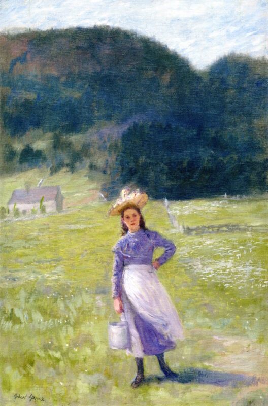 Berry Picker, Percé (1910) - Robert Harris Tablo