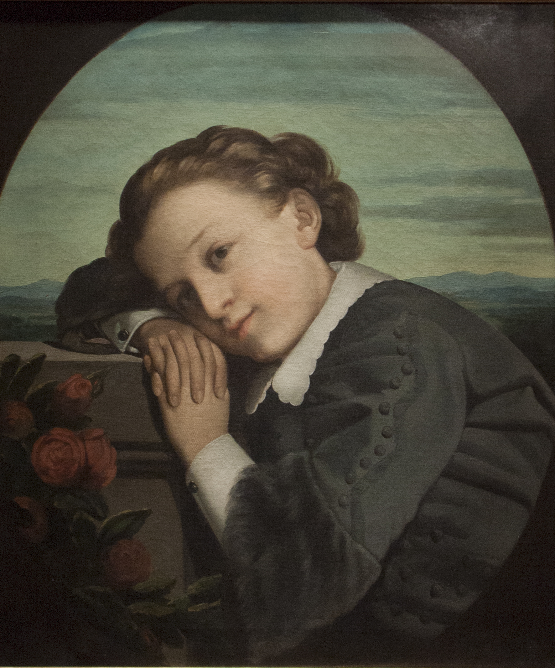 Portrait of a child (1861) – Silvestro Lega Tablo