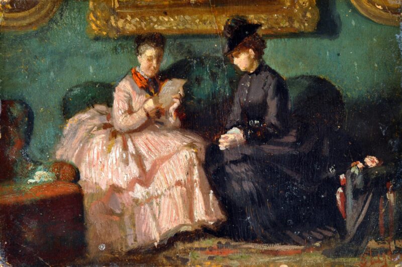 The letter - Silvestro Lega Tablo